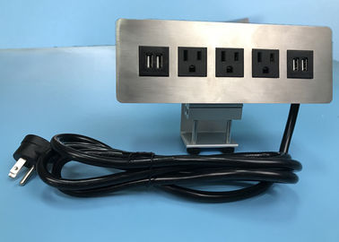 Orli lo sbocco di potere da tavolino del supporto con il porto di USB 4, un potere di 3 sbocchi/unità distribuzione di dati