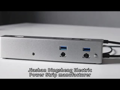 Striscia di alimentazione, presa multipiatta montata